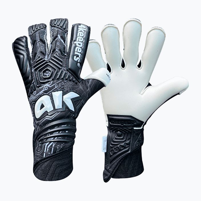 4Keepers Neo Elegant Rf2G Jr children's goalkeeper gloves black 5