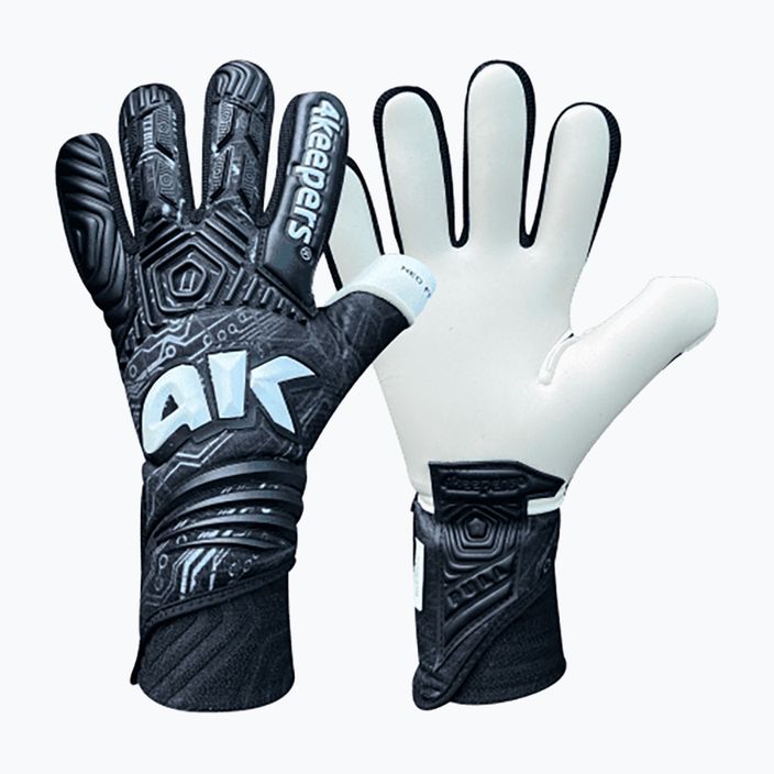 4Keepers Neo Elegant Nc Jr children's goalkeeper gloves black 5