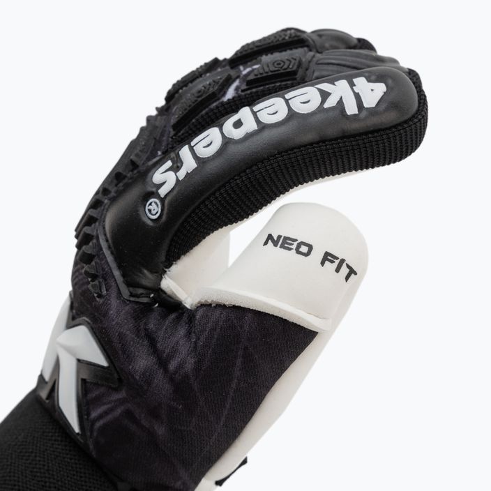 4Keepers Neo Elegant Nc Jr children's goalkeeper gloves black 3