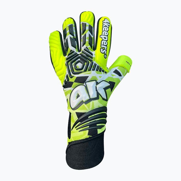 4Keepers Neo Focus Nc Jr children's goalkeeper gloves green 6