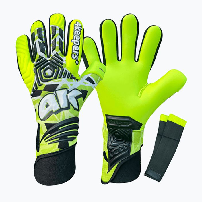 4Keepers Neo Focus Nc green goalkeeper gloves 5