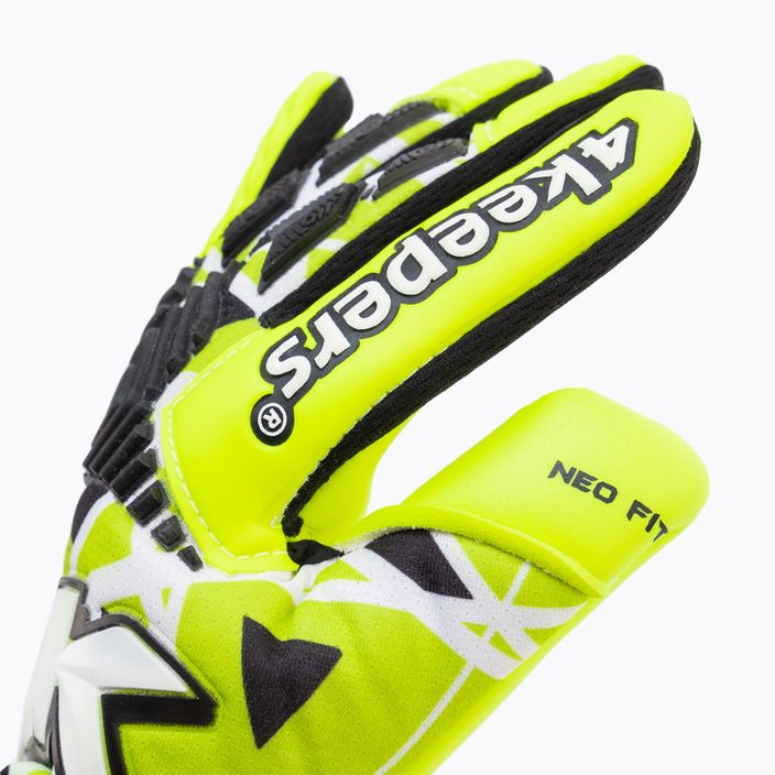 4Keepers Neo Focus Nc green goalkeeper gloves 3