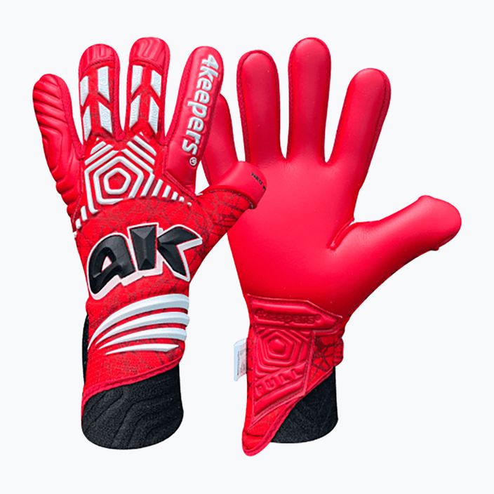 4Keepers Neo Rodeo Nc Jr children's goalkeeper gloves red 5