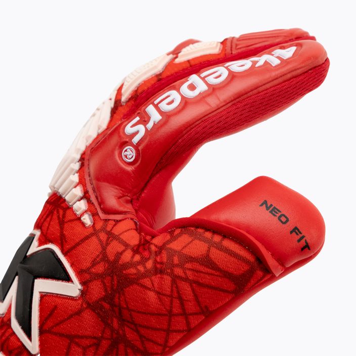 4Keepers Neo Rodeo Nc goalkeeper gloves red 3