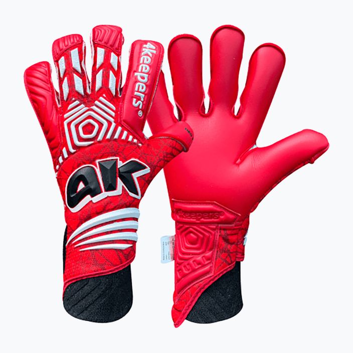 4Keepers Neo Rodeo Rf2G Jr children's goalkeeper gloves red 5