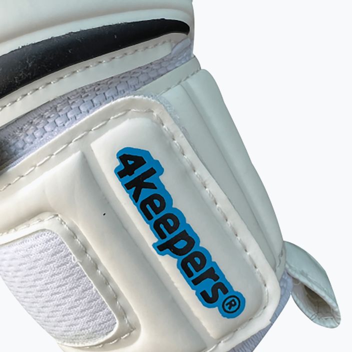 4Keepers Champ Aqua VI goalkeeper glove white 10