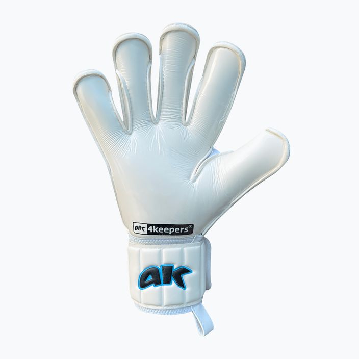4Keepers Champ AQ Contact VI children's goalkeeper gloves white 3