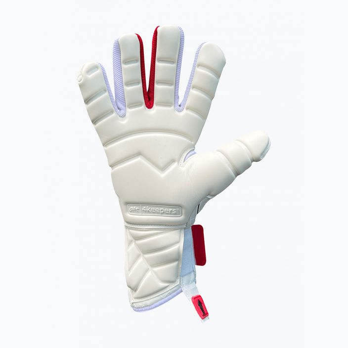 4keepers Soft Opal NC Jr children's goalkeeper gloves white 3