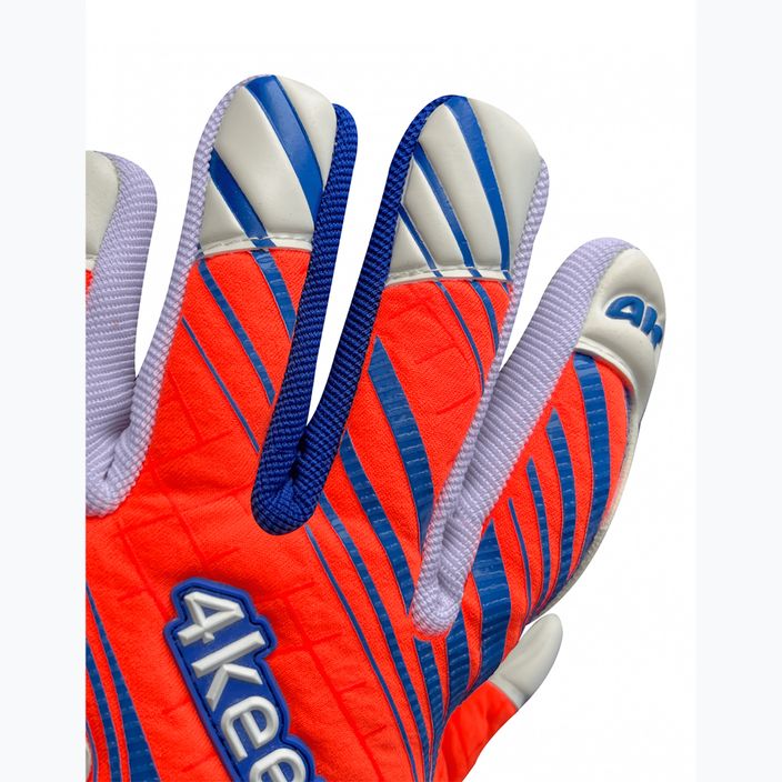 4keepers Soft Amber NC Jr children's goalkeeper gloves orange 4