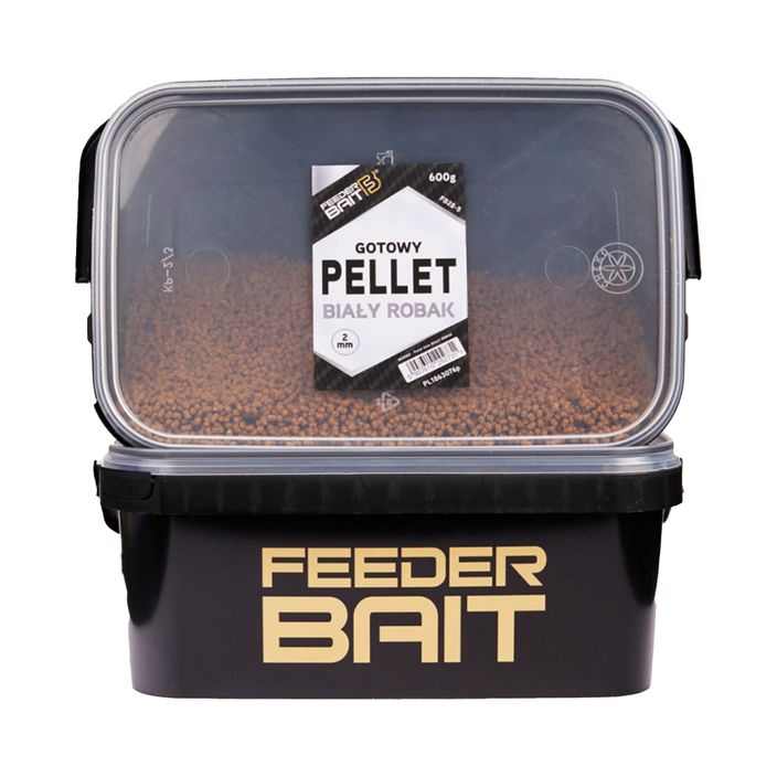 Feeder Bait pellets White Worm Ready 2 mm 600 g FB28-5 2