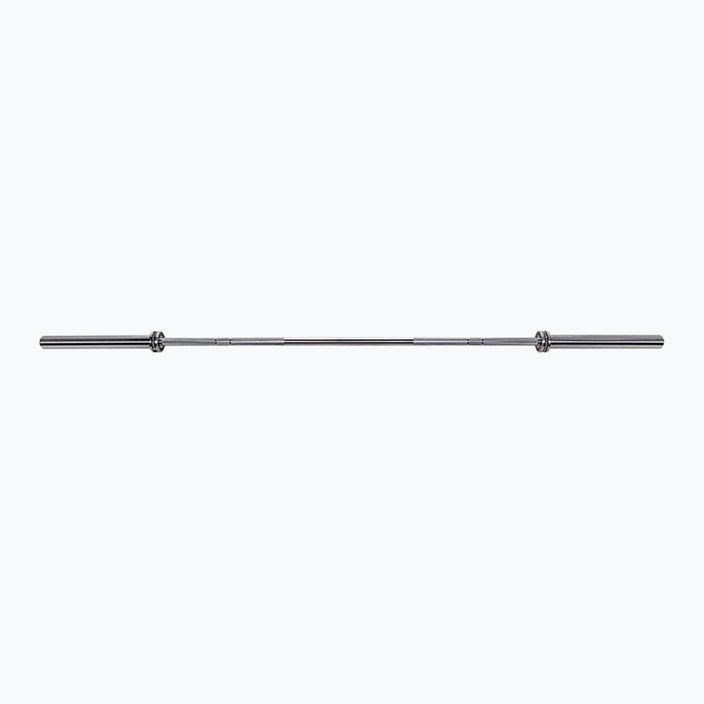 HMS GO901 Premium silver straight Olympic barbell 17-60-008 5
