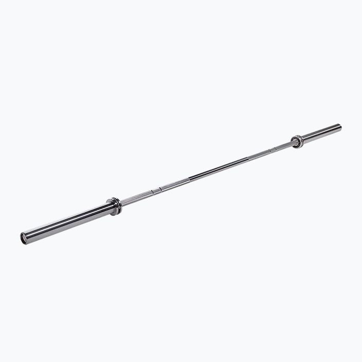 HMS GO901 Premium silver straight Olympic barbell 17-60-008 6