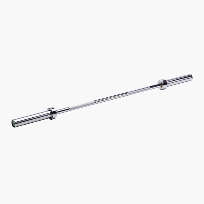 HMS GO205 Premium silver straight Olympic barbell 17-60-005 8