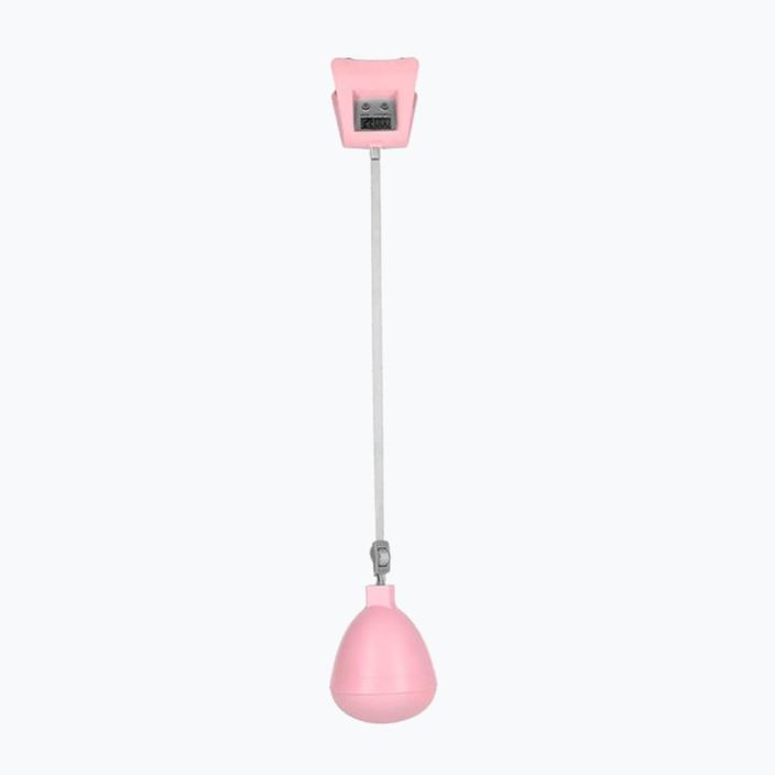 Hulahop with weight and counter HMS FH06 white-pink 30-6-105 8