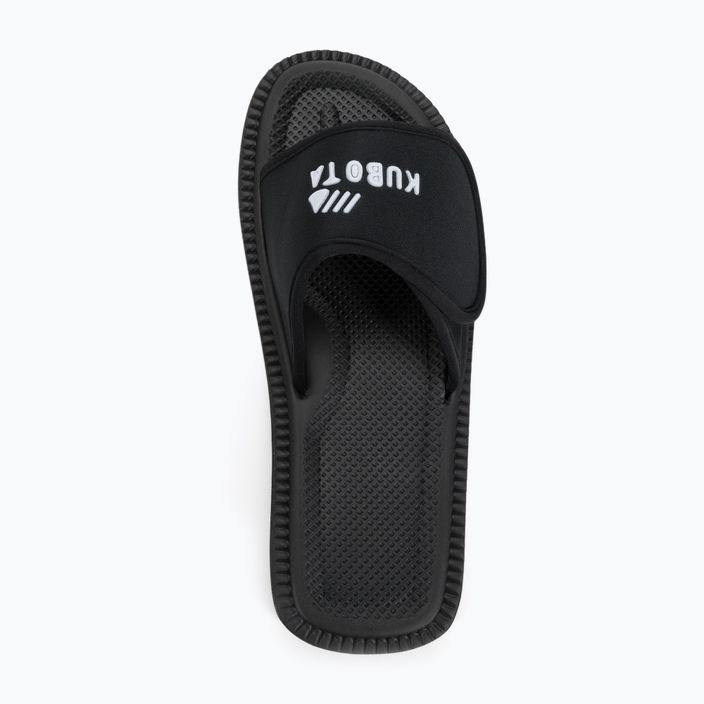 Kubota Velcro flip-flops black KKRZ01 6