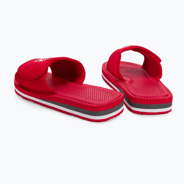Kubota flip-flops Velcro red KKRZ06 3