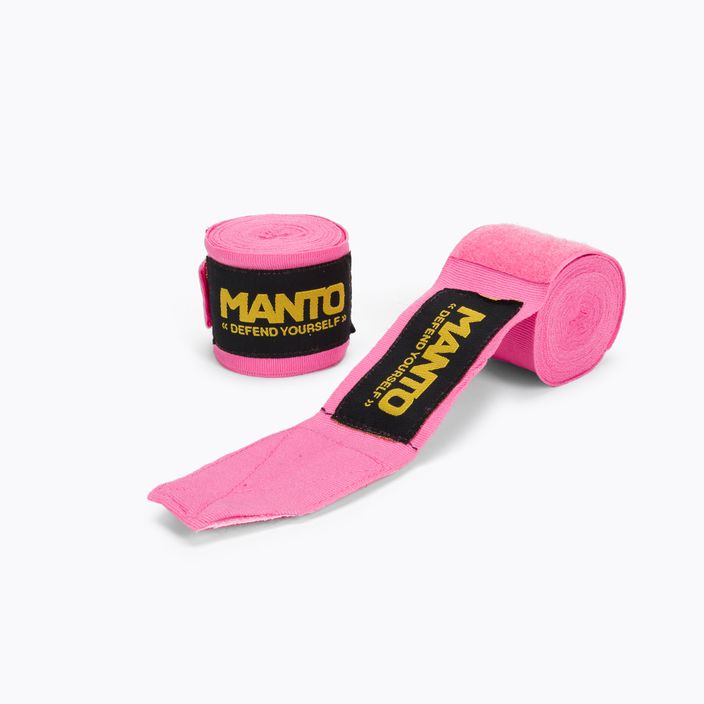 MANTO Defend V2 pink boxing bandages MNA866_PIN_9UN