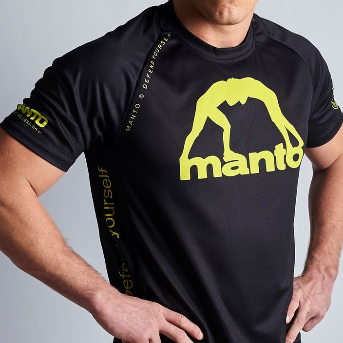 MANTO Alpha men's training T-shirt black MNR496_BLK_2S 9