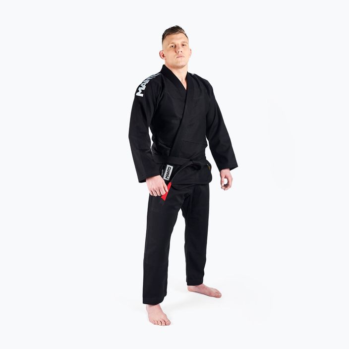 GI for men's Brazilian jiu-jitsu MANTO X4 black MNG978