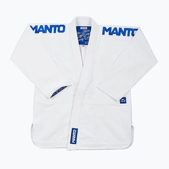 GI for men's Brazilian jiu-jitsu MANTO X4 white MNG978 3