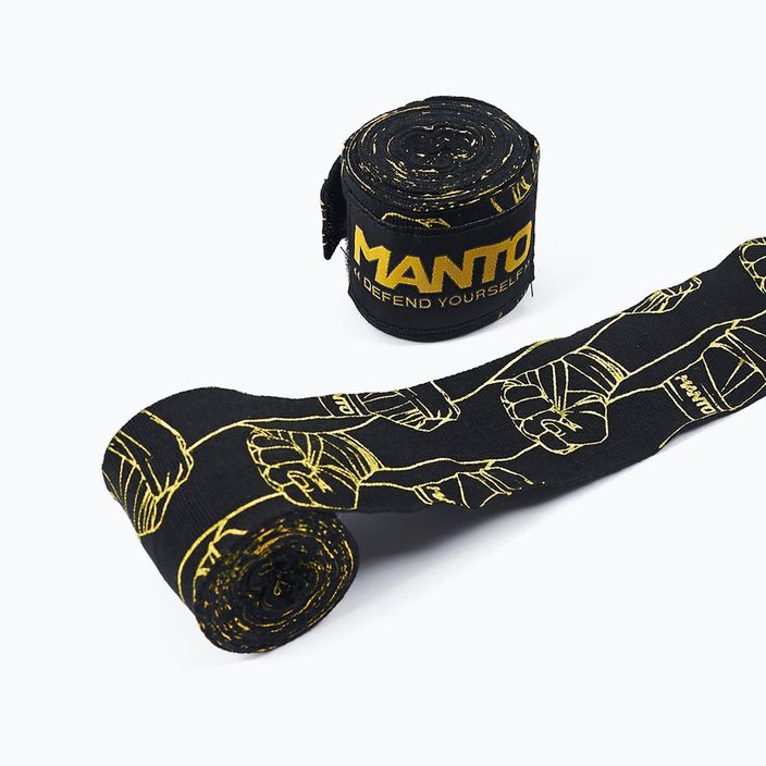 MANTO Punch black boxing bandages MNA884_BLK_9UN 2