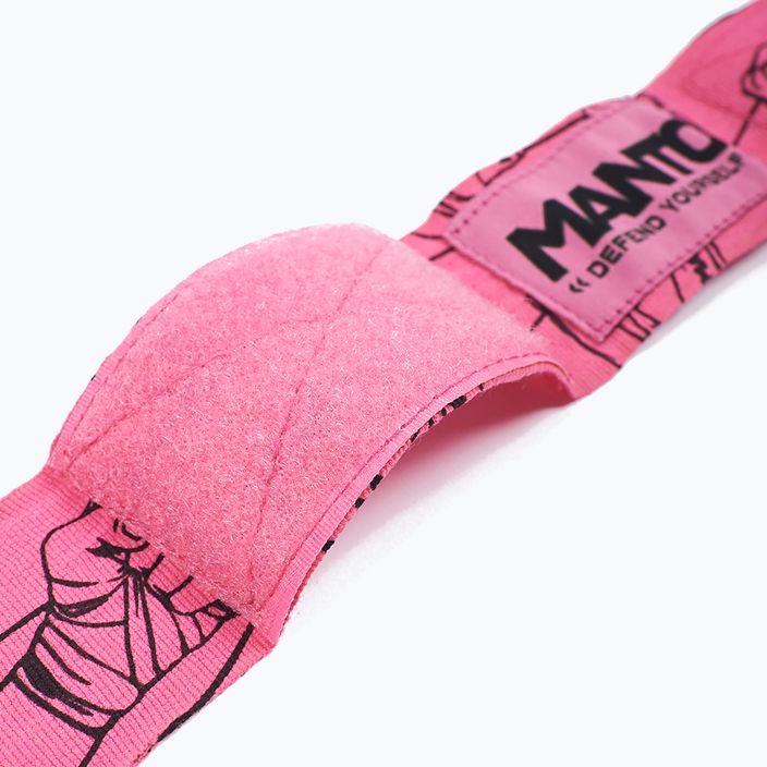 MANTO Punch pink boxing bandages MNA884_PIN_9UN 3