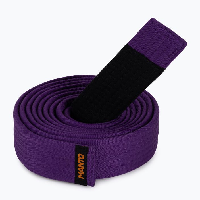 MANTO Label purple Brazilian jiu-jitsu belt MNA854 3