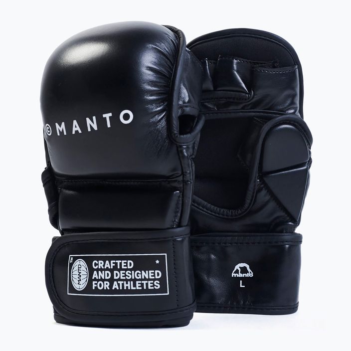 MANTO Impact Sparring MMA Gloves black