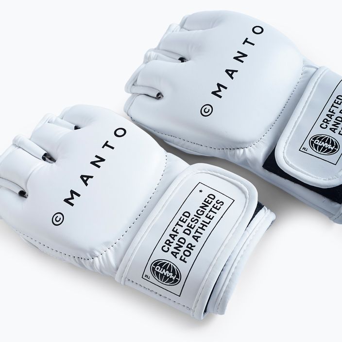 MANTO Impact MMA gloves white 2