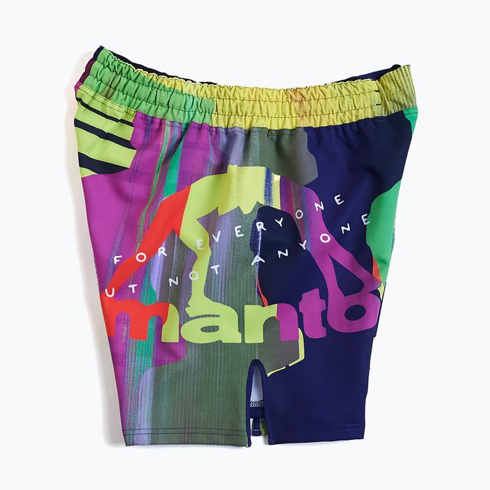 Men's MANTO Neon Abstract multicolour shorts 3