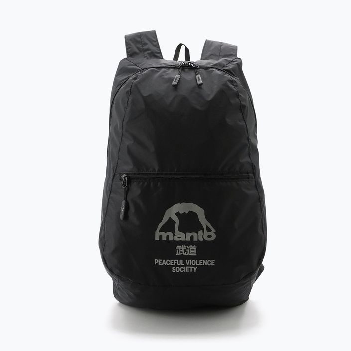 MANTO Society backpack black MNB009_BLK