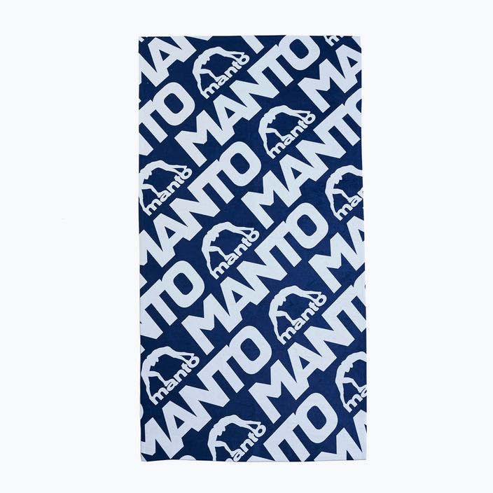 MANTO Pattern navy towel