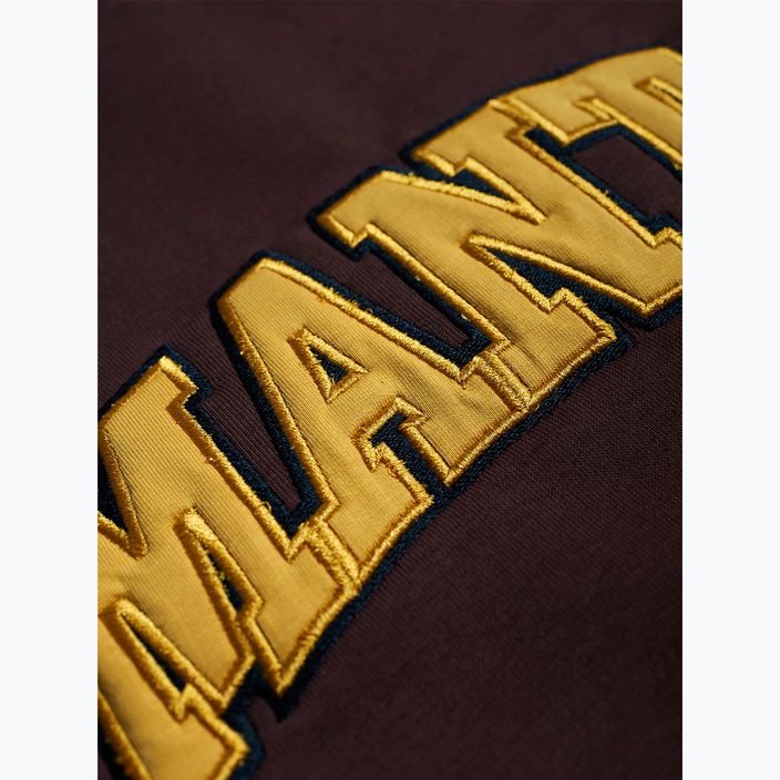MANTO men's Varsity sweatshirt brown 3