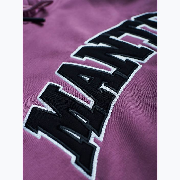 MANTO men's Varsity sweatshirt purple 4