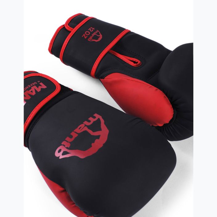 MANTO Essential black boxing gloves 2