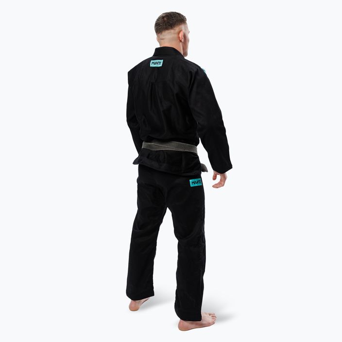 GI for Brazilian jiu-jitsu MANTO X5 black 2
