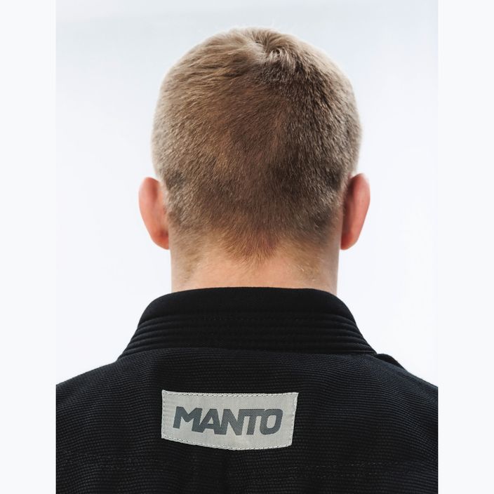 GI for Brazilian jiu-jitsu MANTO Rise 2.0 black 4