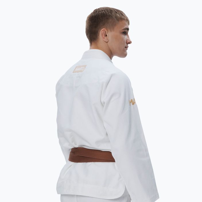 GI for Brazilian jiu-jitsu MANTO Rise 2.0 white 3