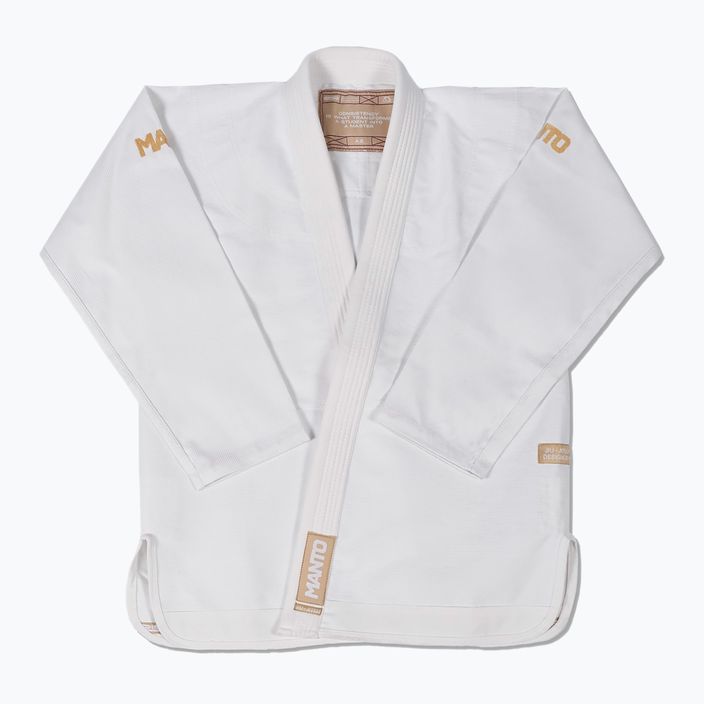 GI for Brazilian jiu-jitsu MANTO Rise 2.0 white 8