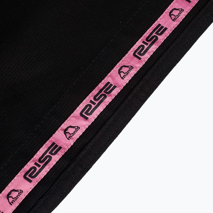 GI for Brazilian jiu-jitsu MANTO Rise 2.0 black/pink 12