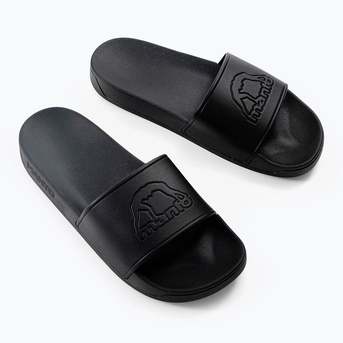 MANTO Blackout flip-flops black 9