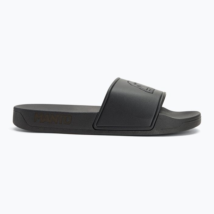 MANTO Blackout flip-flops black 2