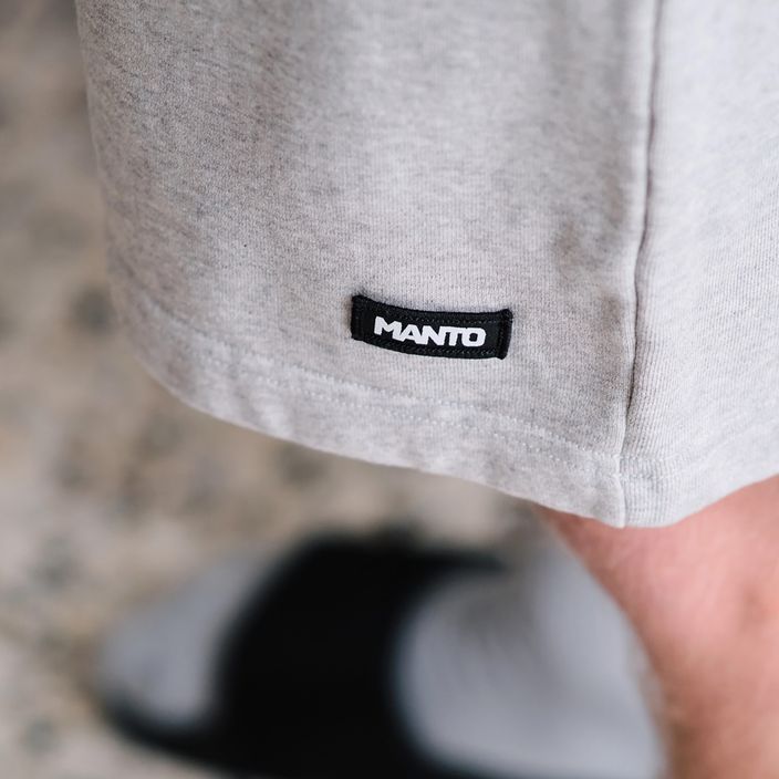 MANTO Icon shorts grey 6