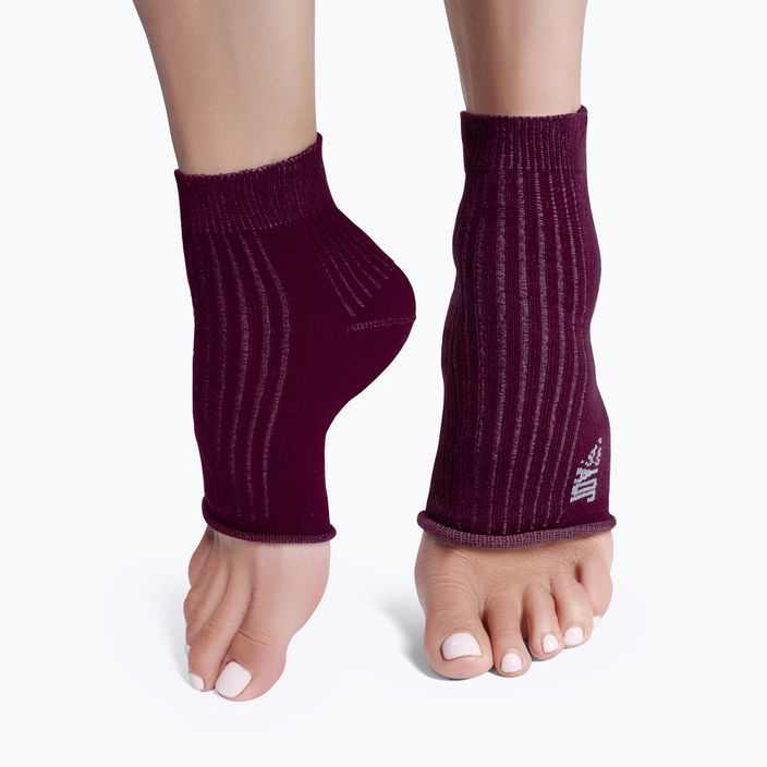 Women's yoga socks JOYINME On/Off the mat socks purple 800911 4