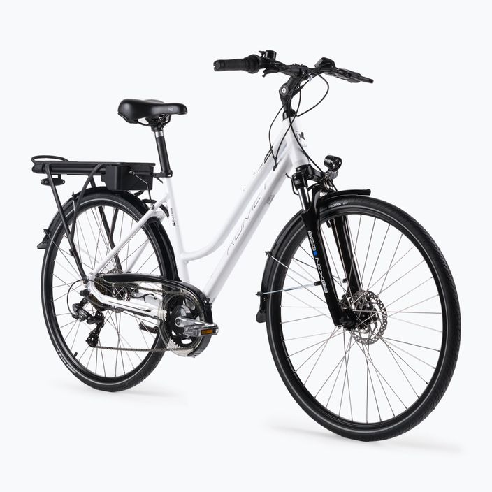 Women's electric bicycle Romet Gazela RM 1 white and black R22B-ELE-28-20-P-672 2