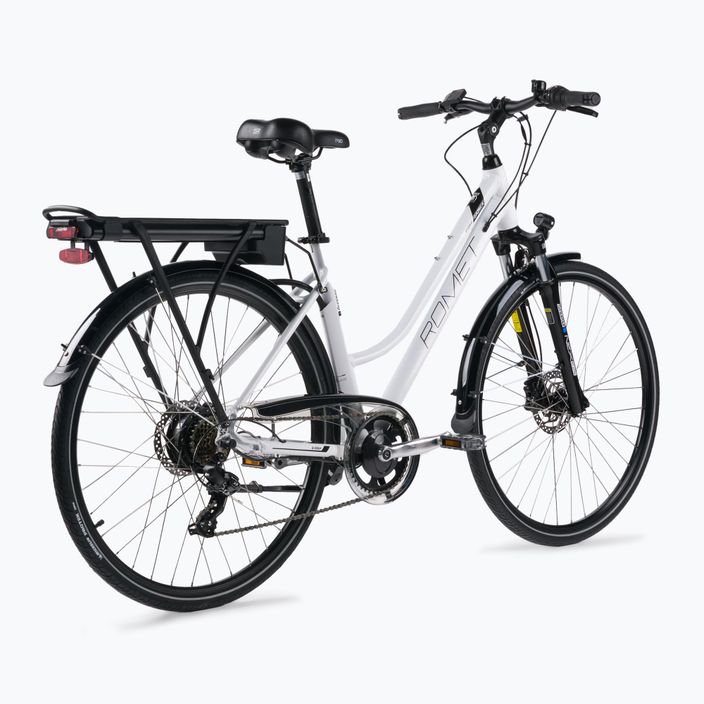 Women's electric bicycle Romet Gazela RM 1 white and black R22B-ELE-28-20-P-672 3