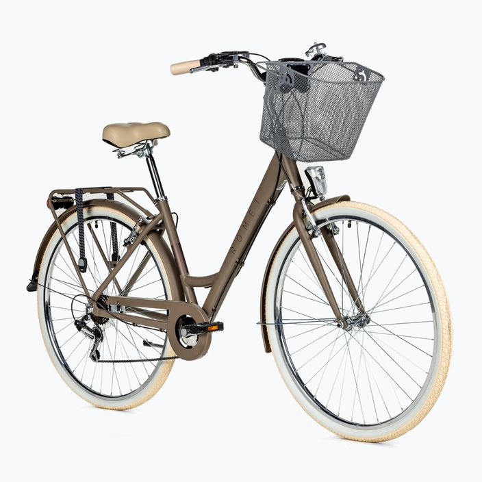 Women's bicycle Romet Sonata Eco brown 2228523 2
