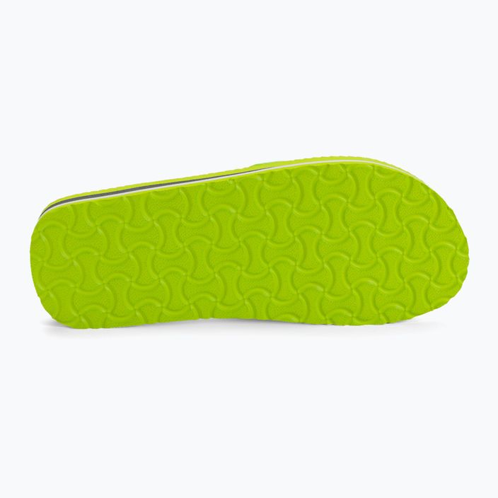 Kubota flip-flops Velcro neon green KKRZ13 4