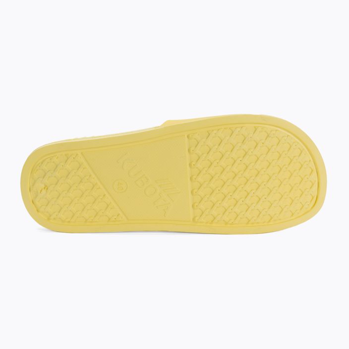 Kubota Basic flip-flops yellow KKBB06 4
