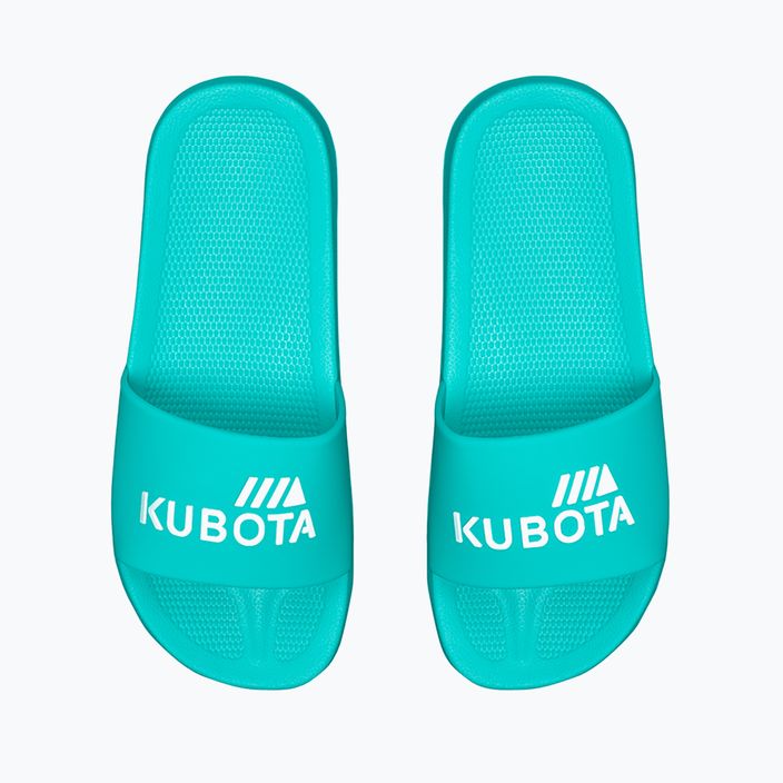 Kubota Basic turquoise flip-flops 4